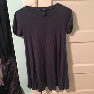 Blue shift dress F21